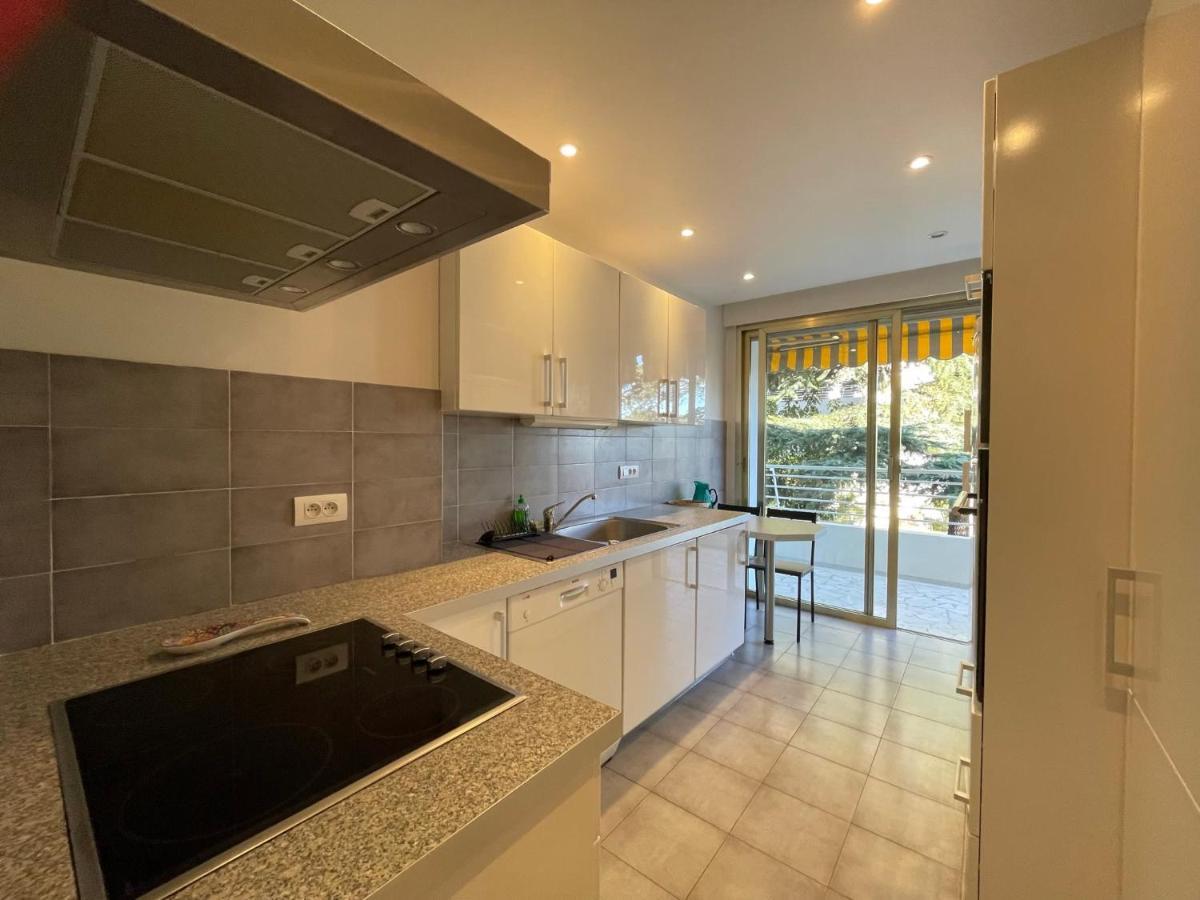 C012-Appartement Confortable Avec Piscine, Tennis Et Grand Parc Cannes Exterior photo